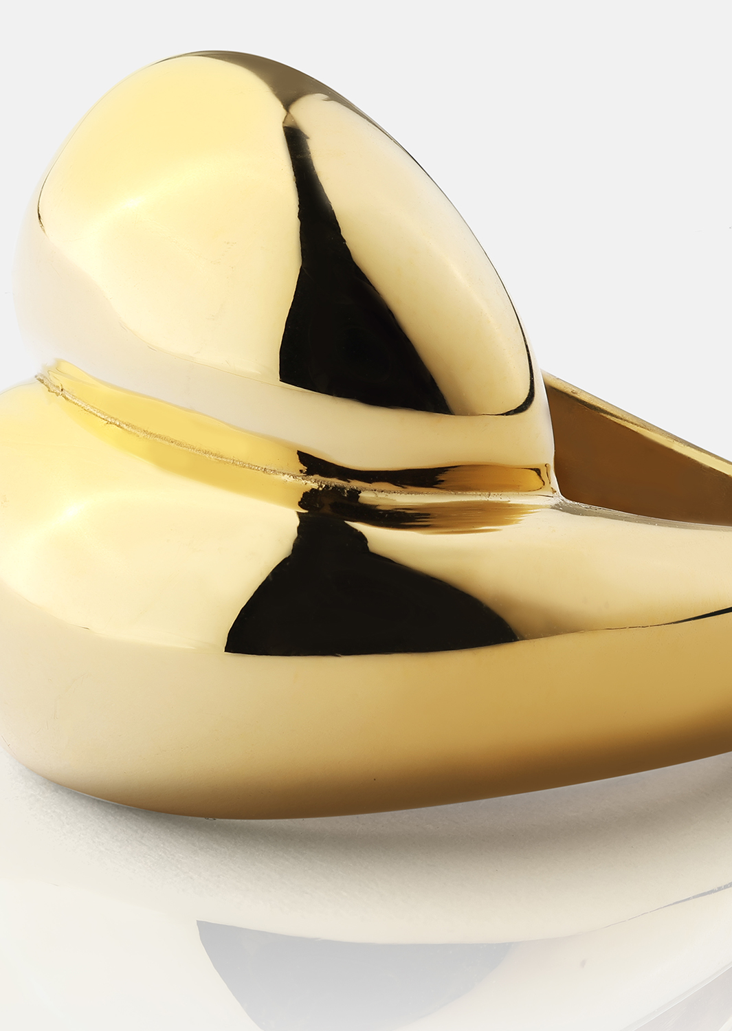 Sormus Bold Flow - 18k Kullattu