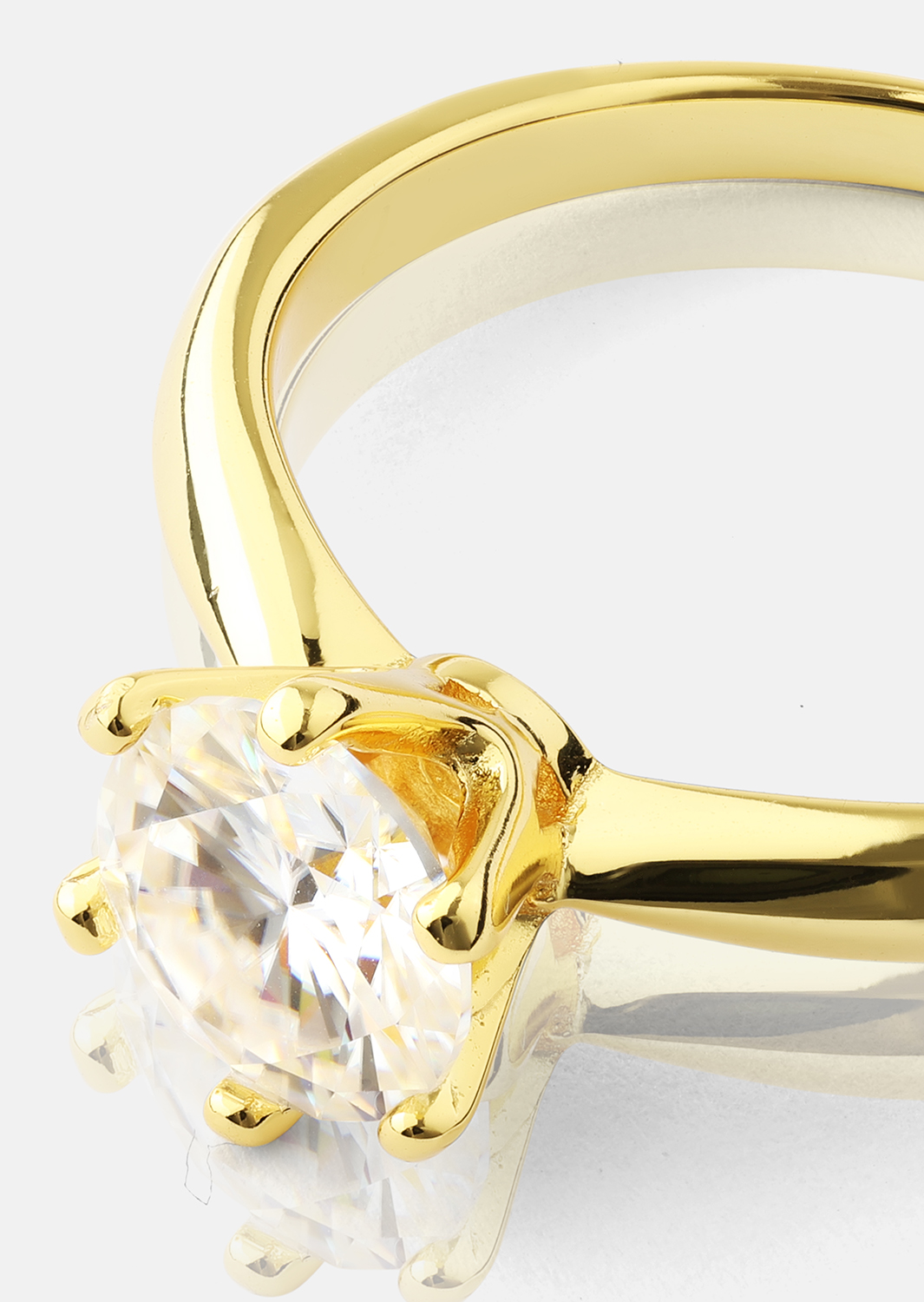 Sormus Solitaire - 18K Plated Gold