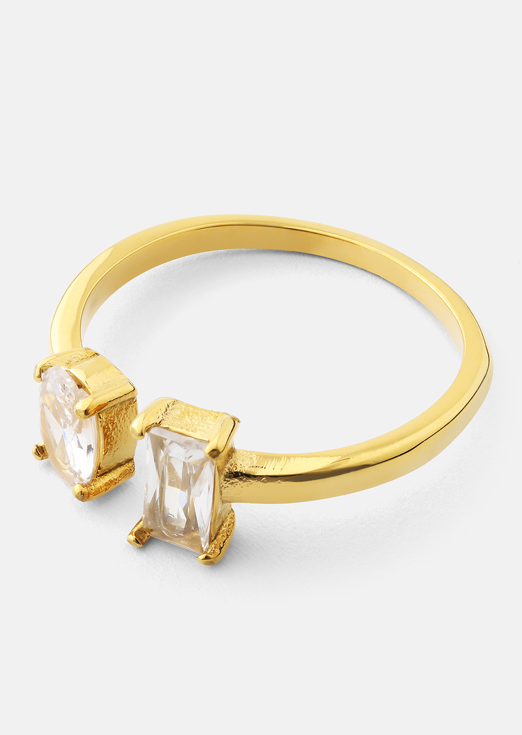 Sormus Duo Cut - 18k Gold Plated
