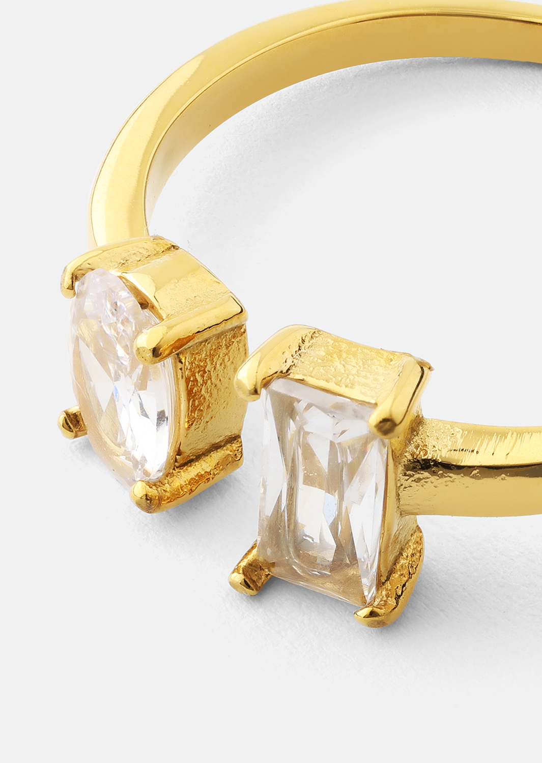 Sormus Duo Cut - 18k Gold Plated