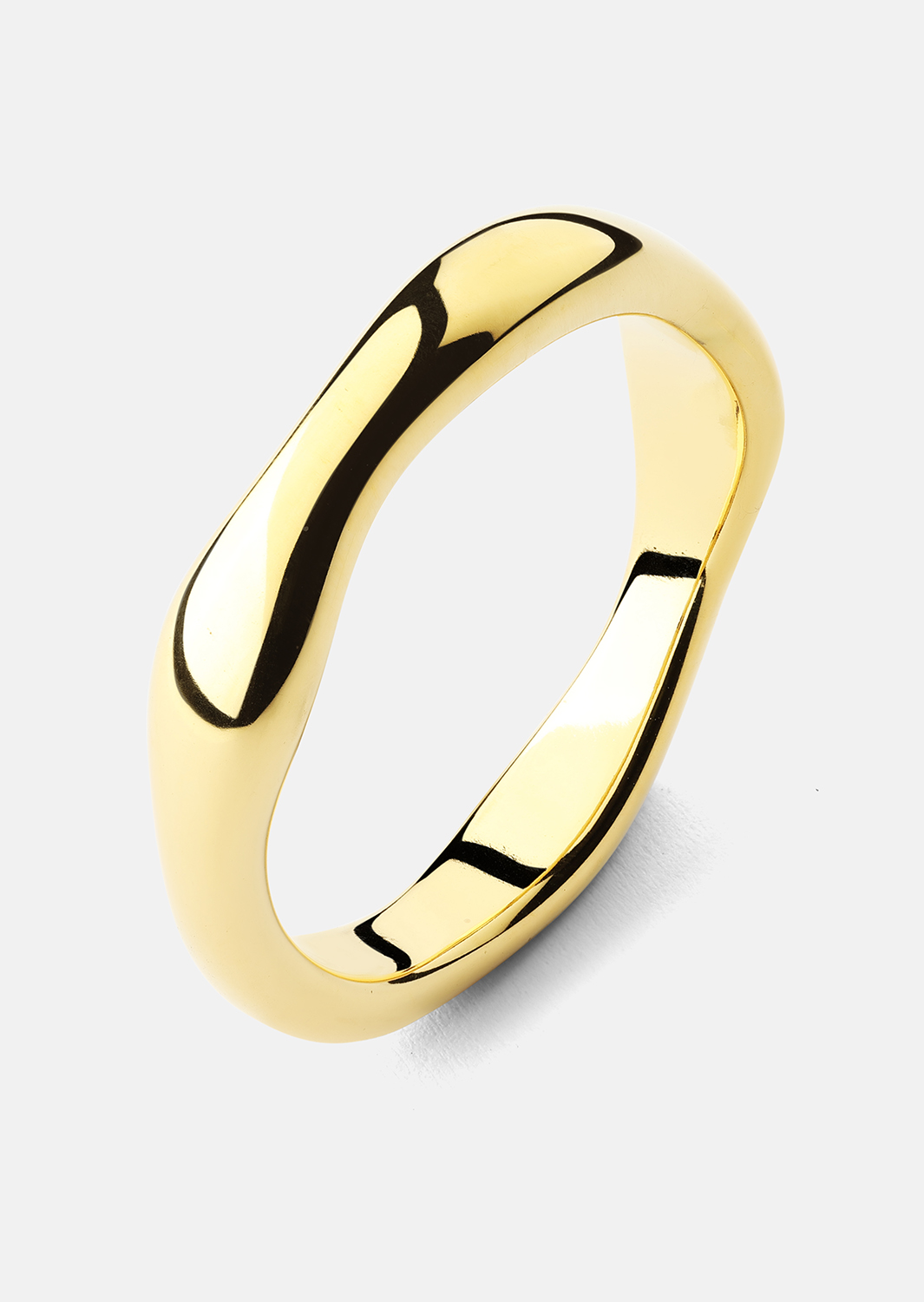 Sormu s Flow Sormus Thin - 18k Kullattu