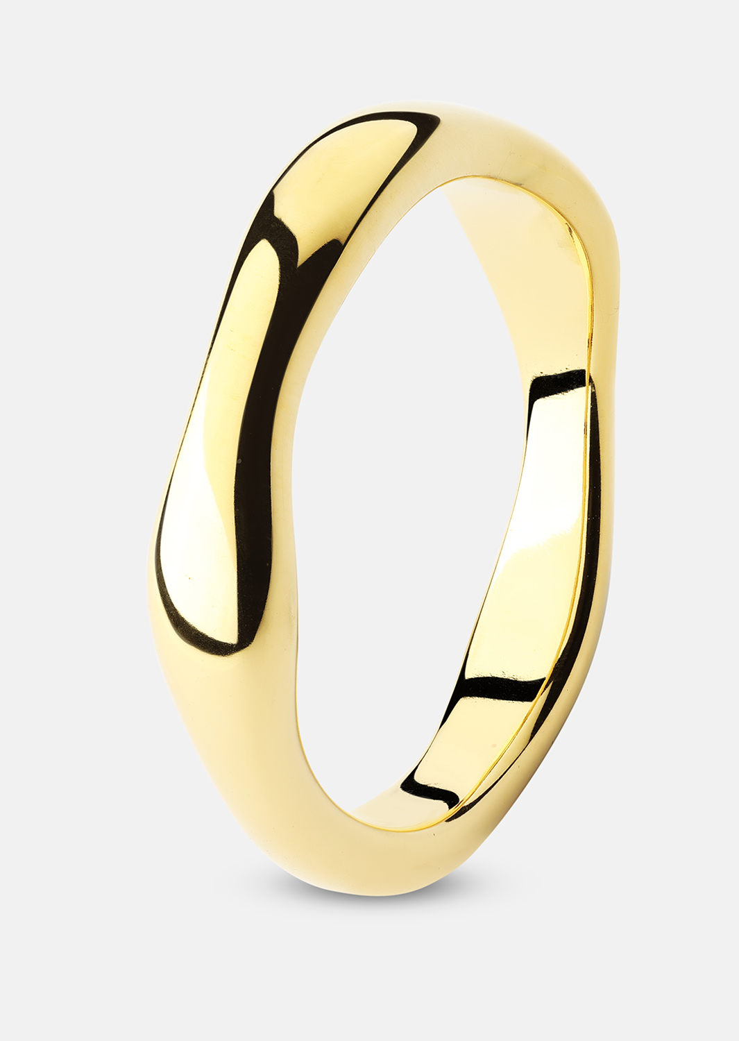 Sormu s Flow Sormus Thin - 18k Kullattu