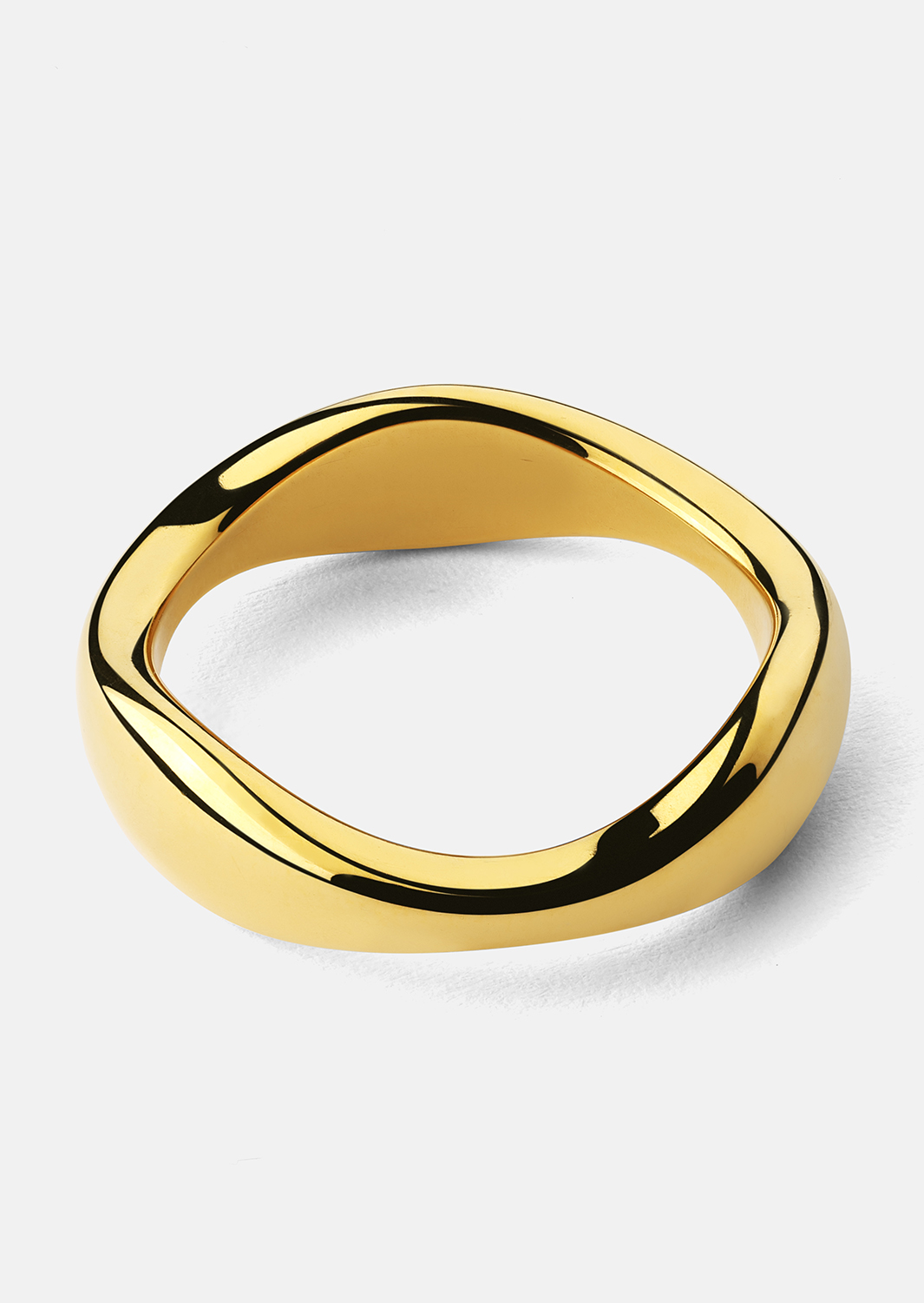 Sormus Organic Curve - 18k Kullattu
